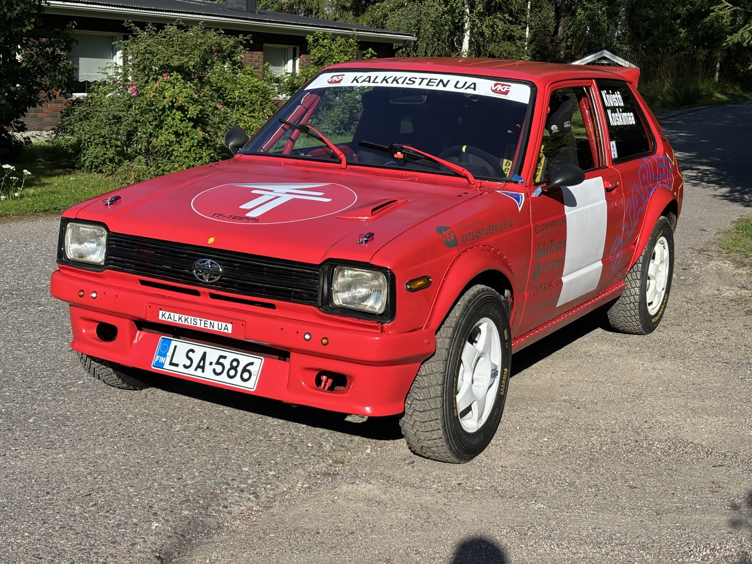 Starlet Rally Toyota Starlet KP61 Rally - Race Retro Autos For Sale