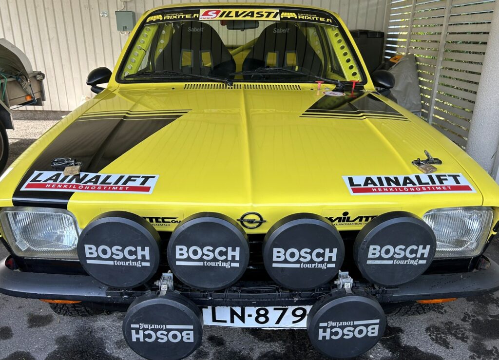 Opel Kadett C GT/E Historic Rally Car