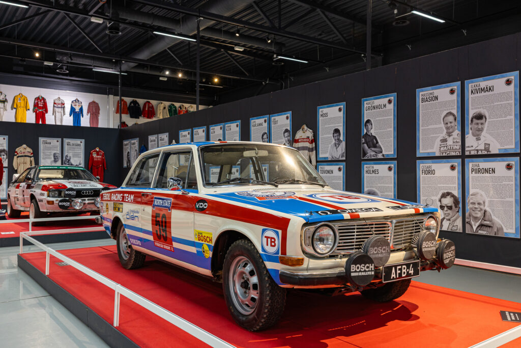 Volvo 142 Markku Alen Rally Car